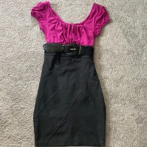 Dress with Belt